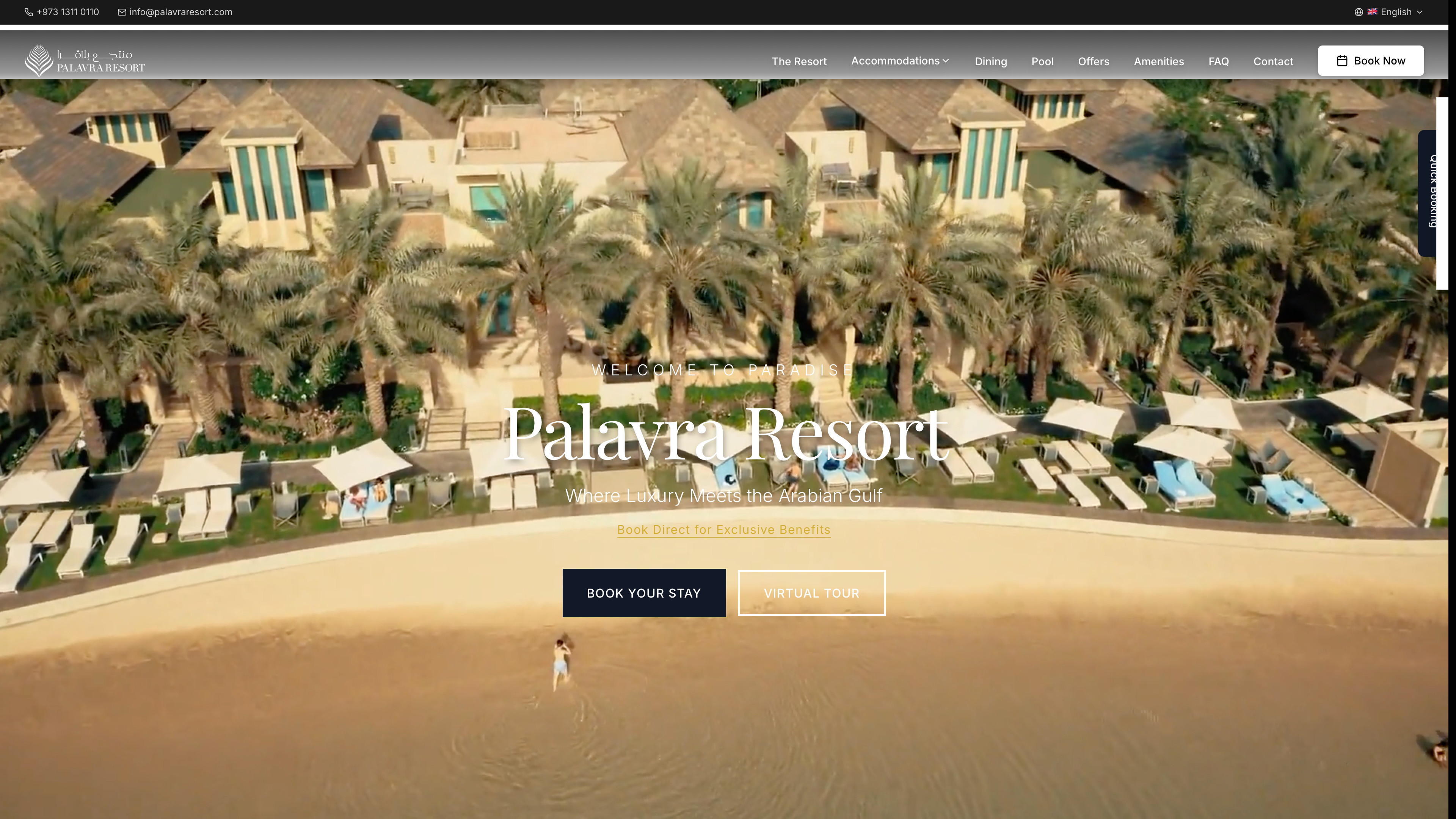 Palavra Resort Digital Transformation - 5-star hospitality technology modernization and digital transformation